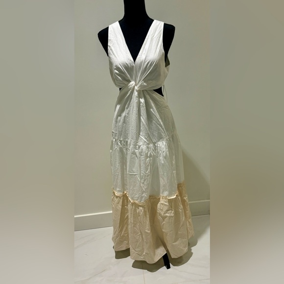 Endless Rose TWIST CUT OUT COLOR BLOCK MAXI - Picture 10 of 11